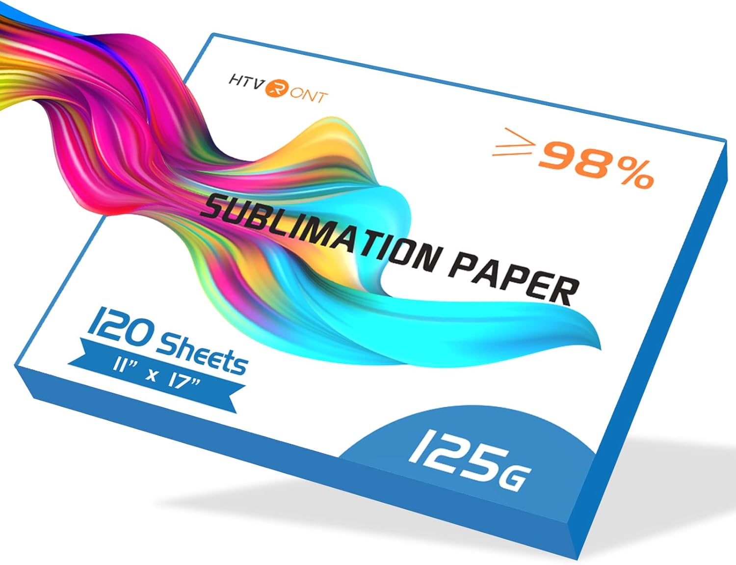 HTVRONT Sublimation Paper 11x17 Inch - 120 Sheets Easy to Transfer Sublimation Paper for T-shirts, Tumblers, Mugs (A3)