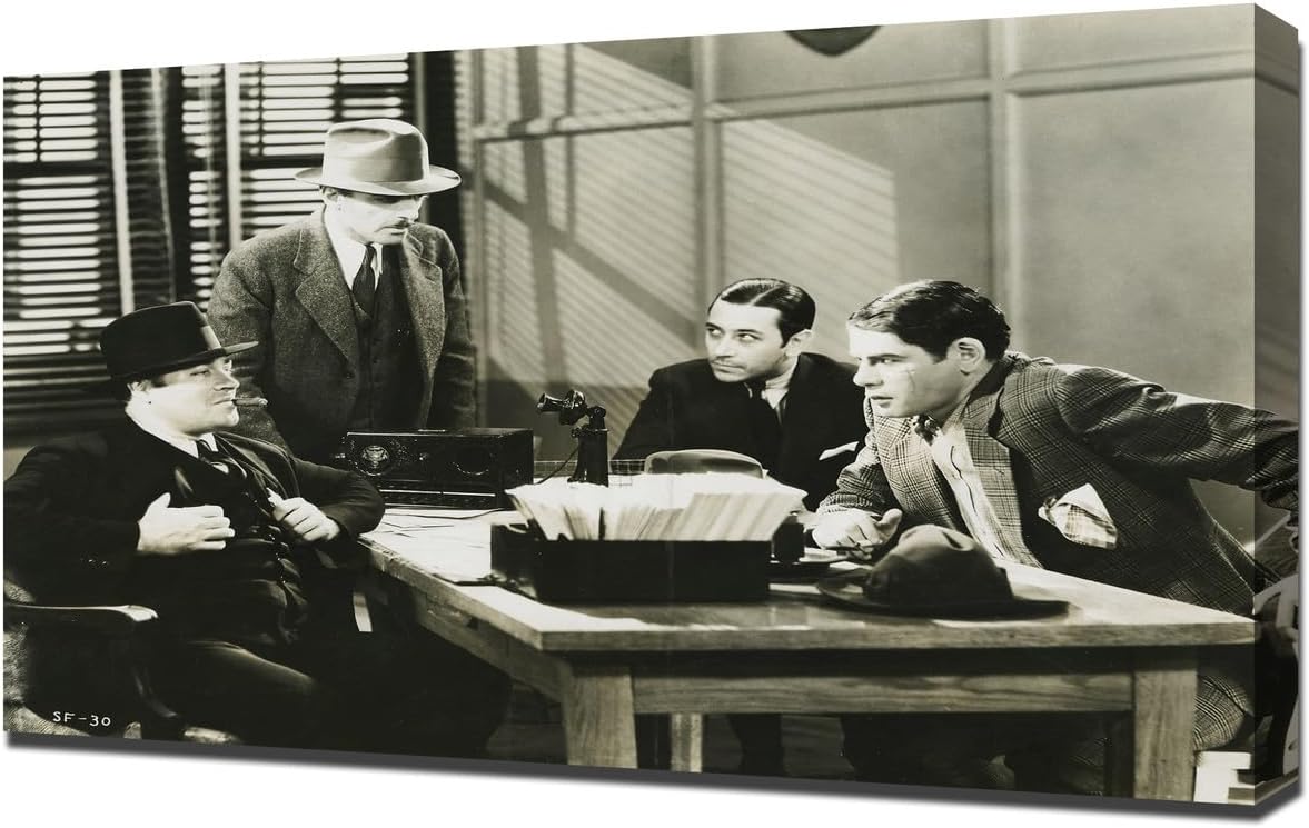 Annex Muni Paul Scarface 01 S - Canvas Print On A Wooden Frame - Perfect Picture For Wall Decoration