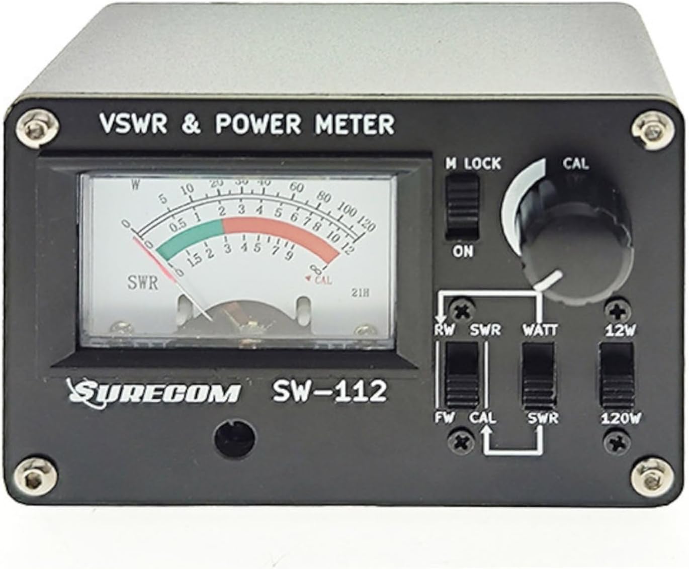 Mcbazel Surecom SW-112HF 1.5-60MHz 120W V.S.W.R. & Power Meter