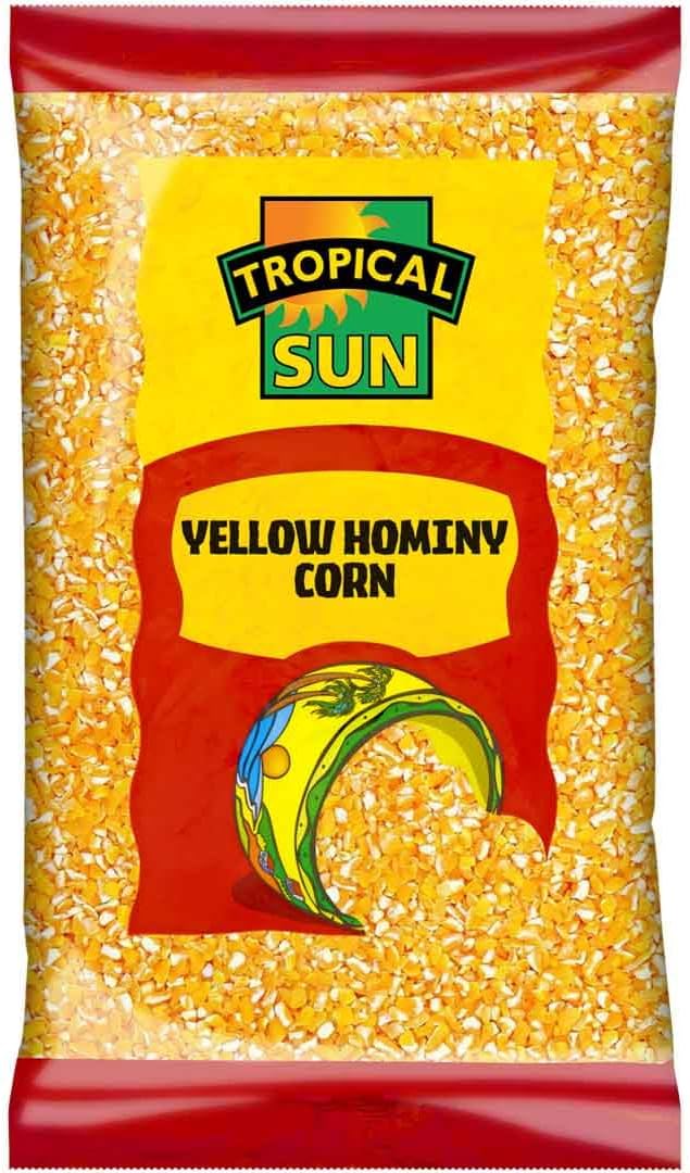 Tropical Sun Yellow Hominy Corn 500 g