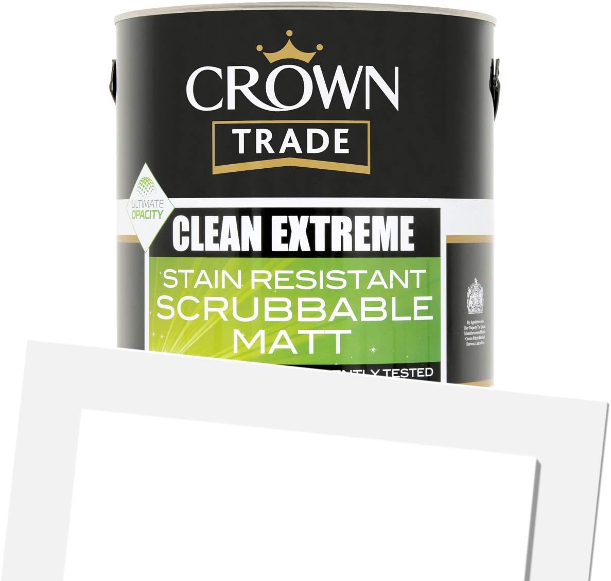 Crown Trade Clean Extreme Stain Resistant Scrubbable Matt 5 Litre