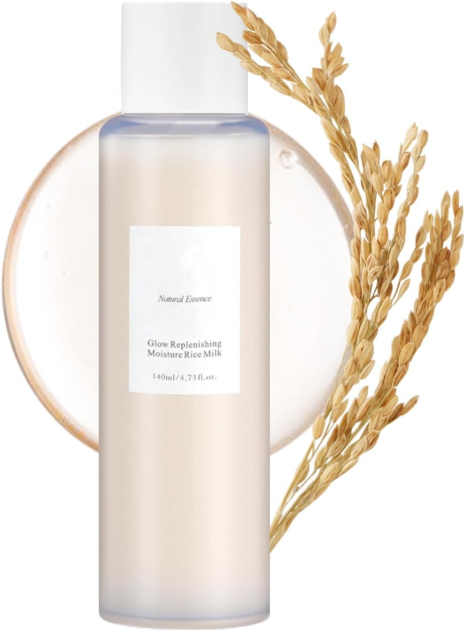 Rice Toner for Women - Rice Toner Korean - Hydrating Serum for Face - Essence to Strengthen Skin Barrier - Moisturizing,Soothing,Nourishing Korean Skincare - Balance Oily Skin- Gifts for Women