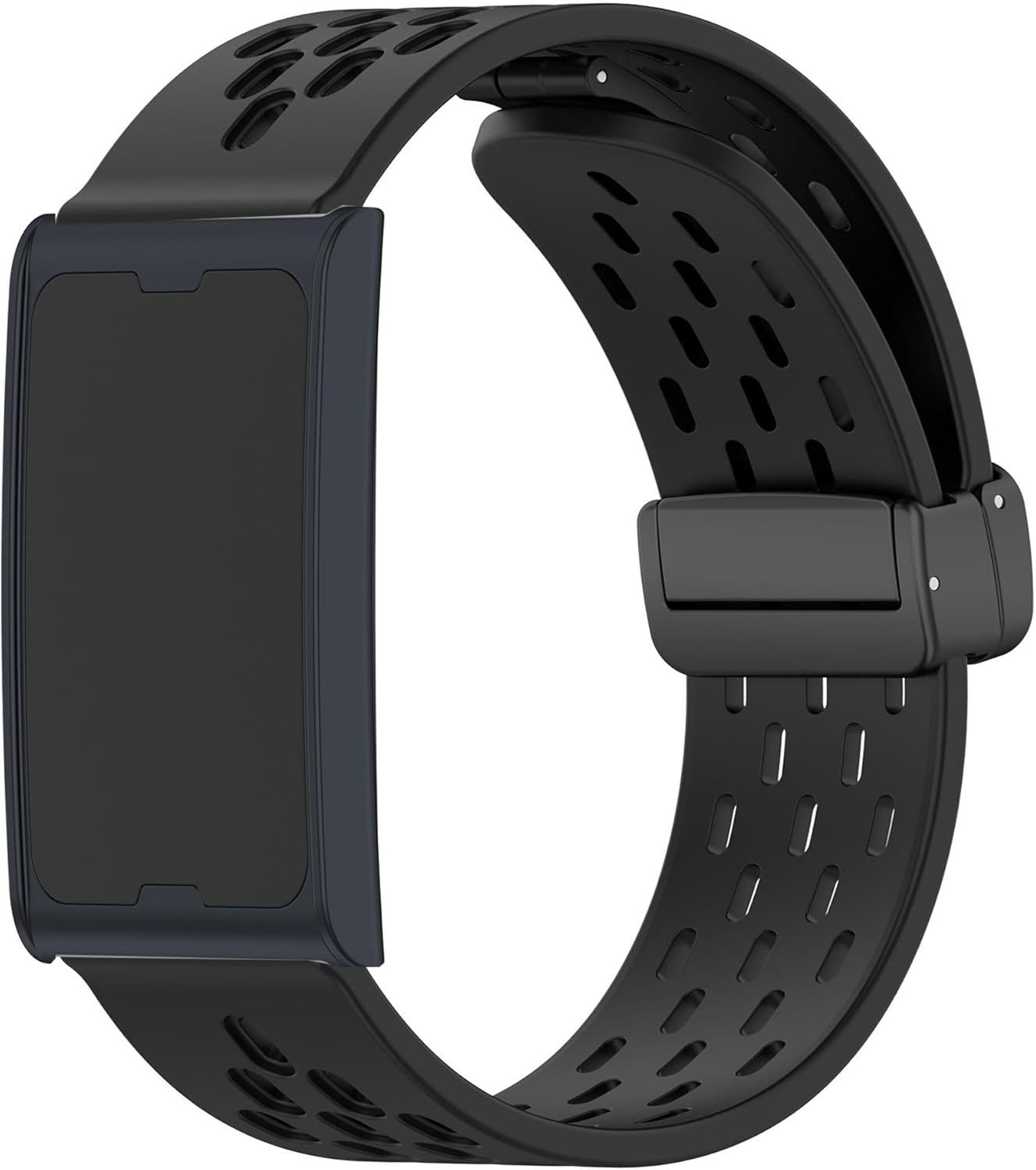 Lamshaw Compatible for Amazfit Helio Bands, Quick Release Breathable Silicone Replacemet Band Straps Compatible for Amazfit Helio Fitness Tracker Wristband