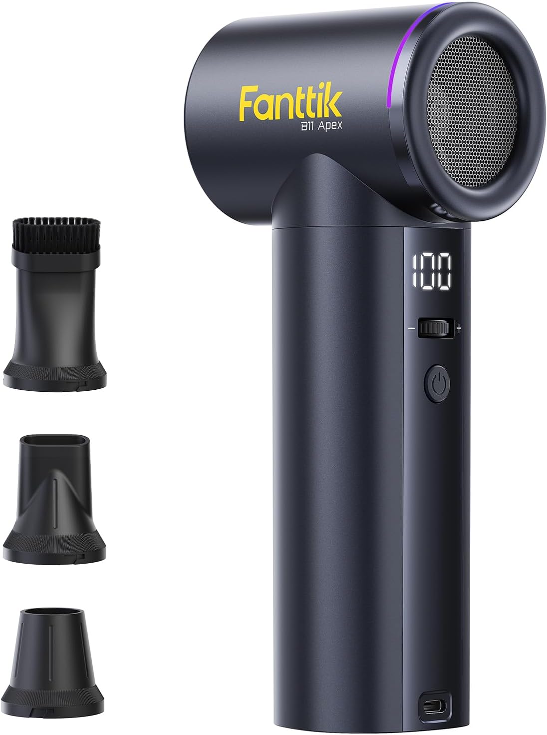 Fanttik B11 Apex Electric Air Duster, Compressed Air w/Powerbank Function