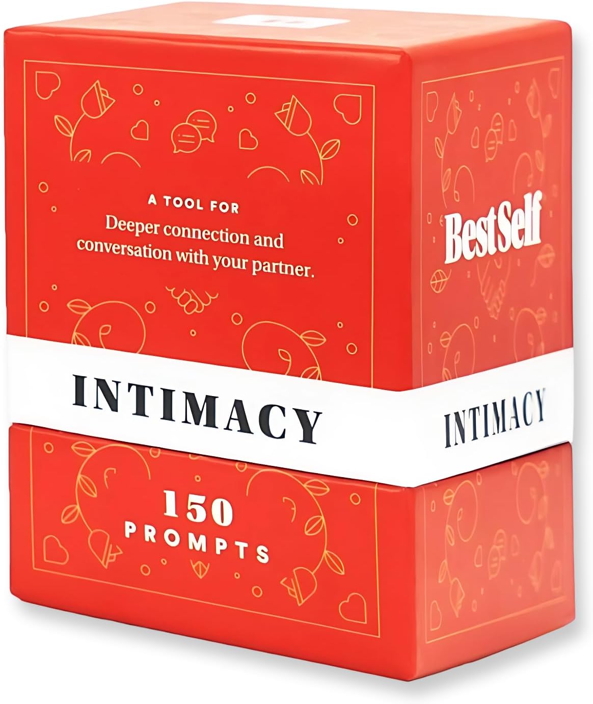 GZGRYTRC Couples Card Game, 150 Intimacy Deck for Deeper Connection, Fun Date Night Ideas, Portable Relationship Communication Cards for Couples