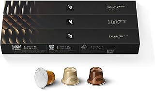 Nespresso Capsules Original Line, Barista Flavored Pack, Medium Roast Espresso Coffee, 30 Count Espresso Coffee Pods