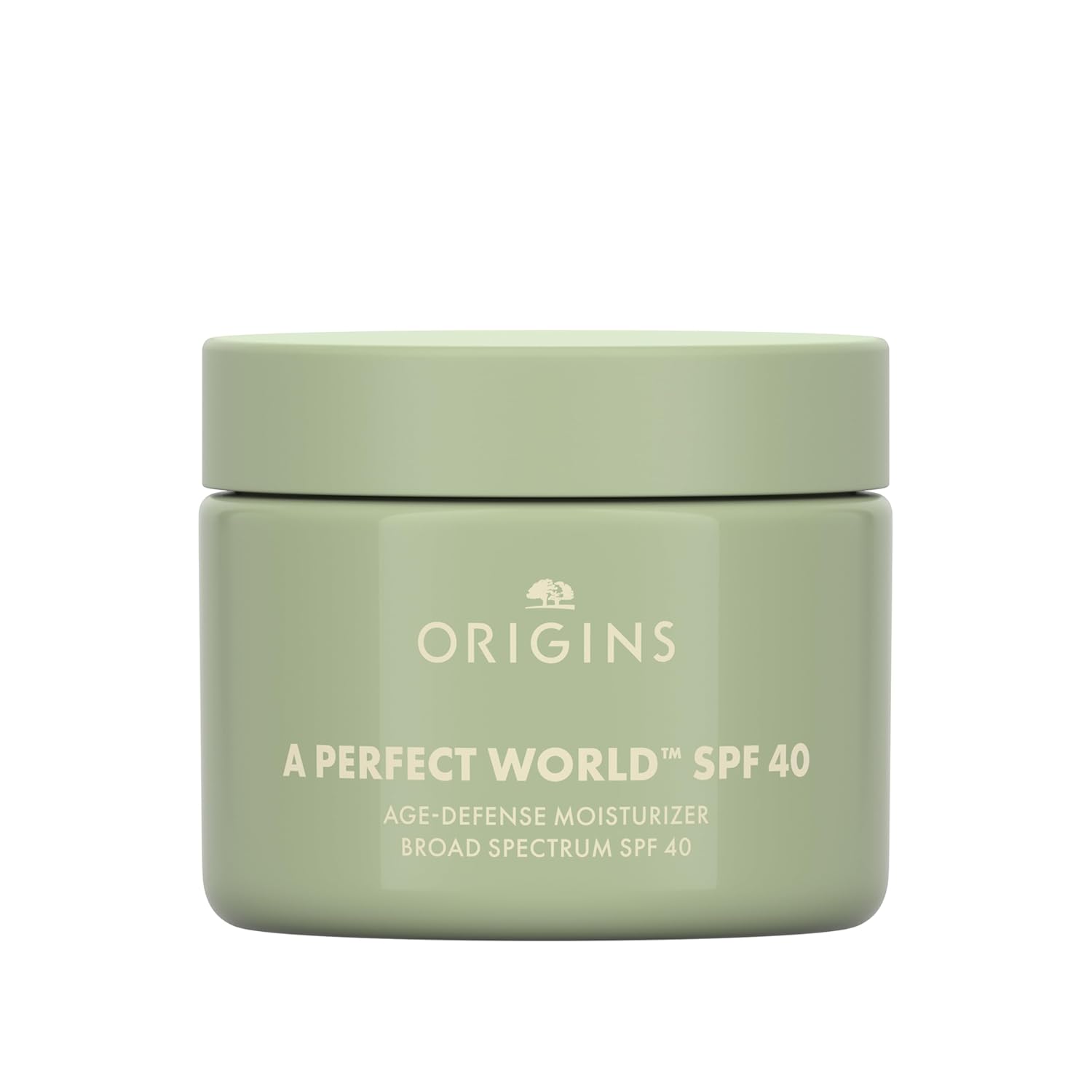 Origins A Perfect World Age-Defense Moisturizer with SPF 40 | Hydrates & Helps Delay Visible Signs of Aging | With Antioxidants, 1.7 Fl Oz
