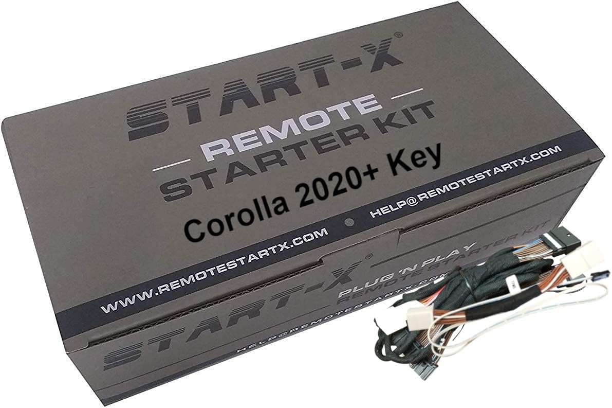Start-X Remote Start Kit for 2020-2022 Toyota Corolla Key Start Engine | Plug n Play | Zero Wire Splicing