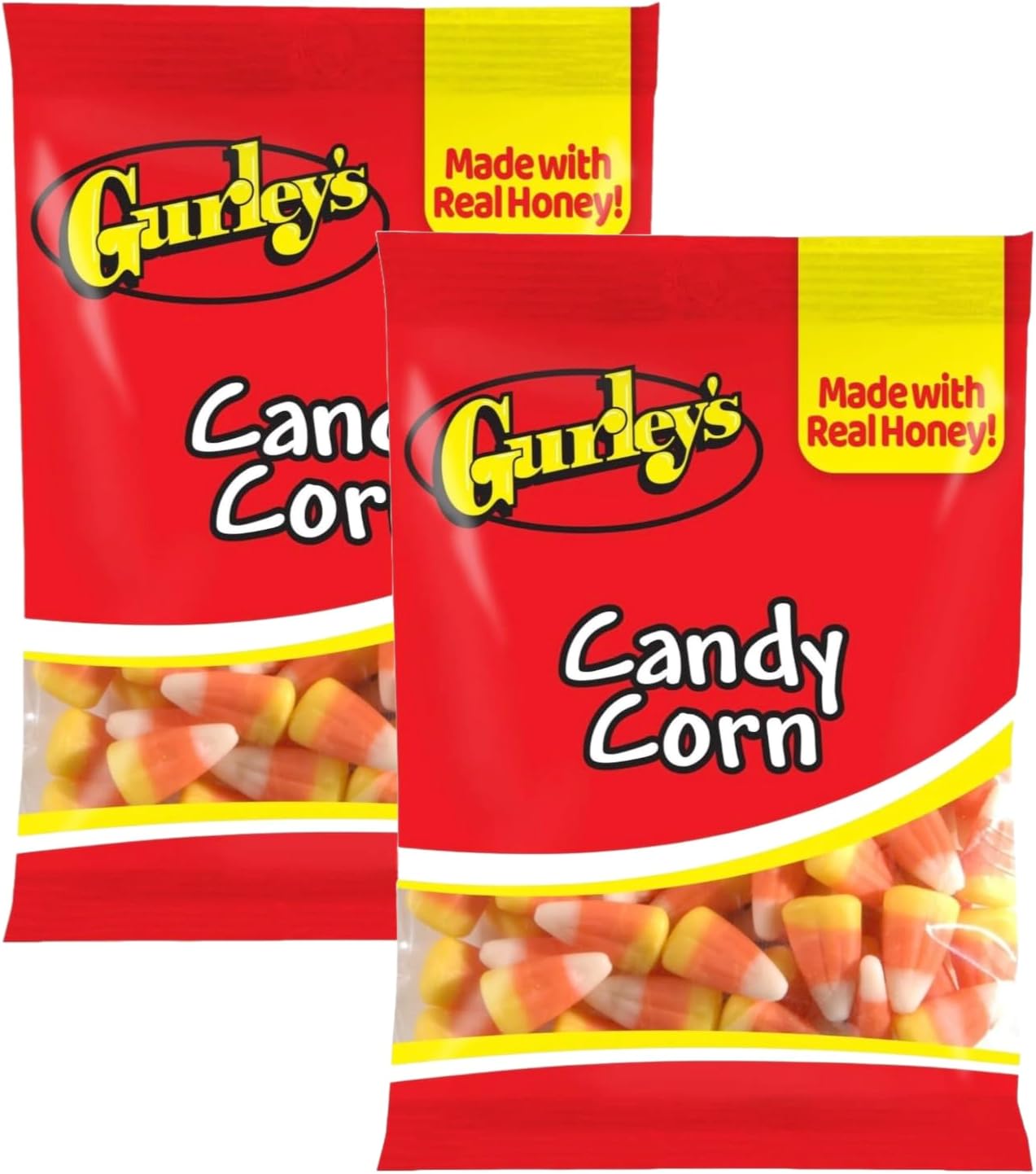 Gurley's Candy Corn x 2 - Made With Real Honey - 142g Per Bag