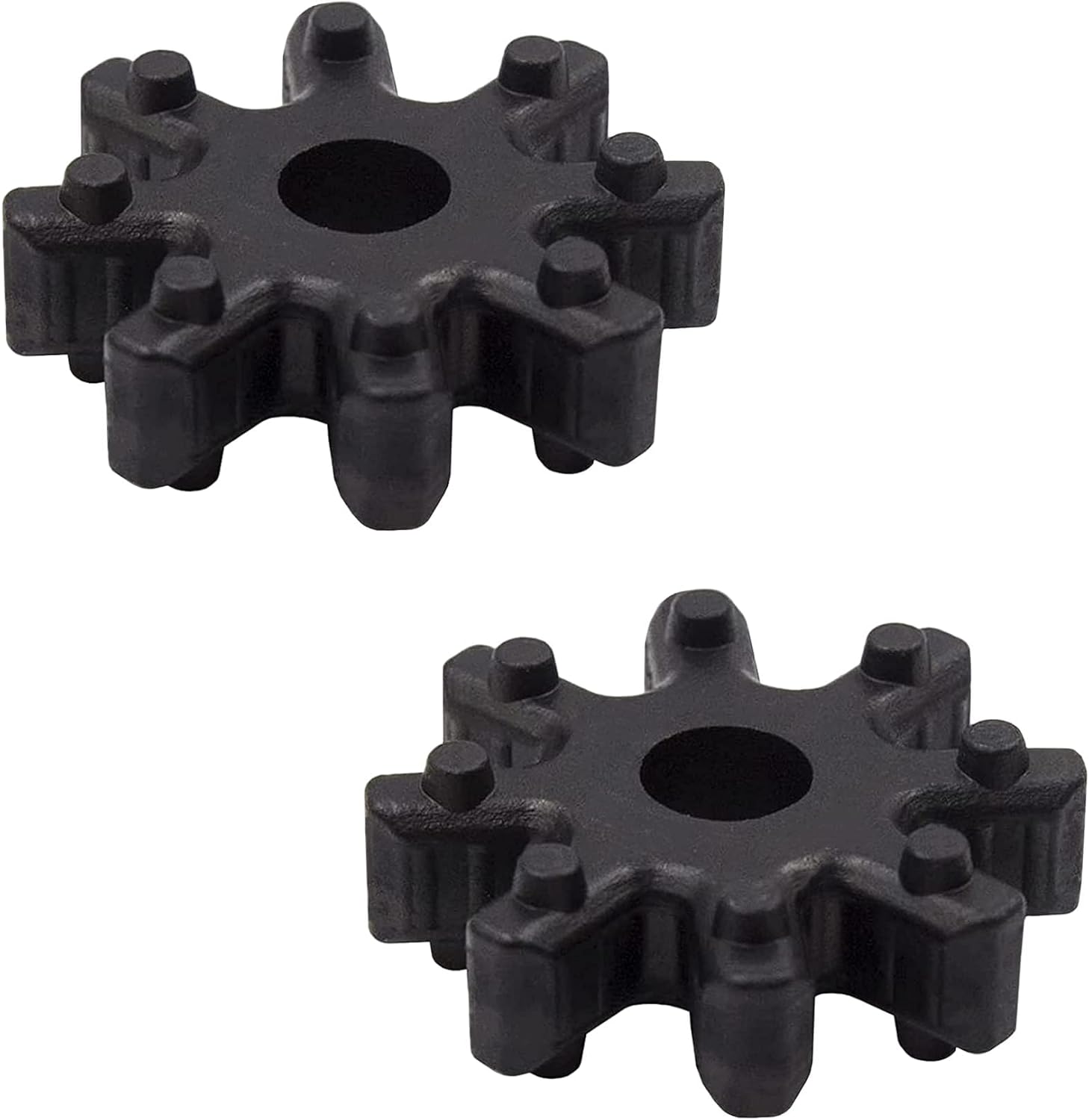 KANDUJIMU 2PCS Flexible Steering Coupling Steering Column Motor, Flexible Steering Coupler Compatible with Hyundai Sonata Elantra Santa Fe Azera Veloster Kia Soul Optima Forte, Replace 563152K000FFF