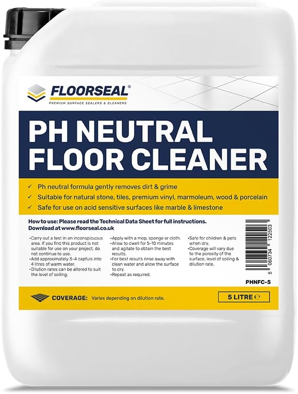 Ph Neutral Floor Cleaner – Gentle Daily Cleaner for Sensitive & Polished Surfaces (5 Litre)