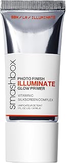 Smashbox Photo Finish Illuminate Glow Makeup Primer| Luminous, Long Lasting, Hydrating, Vegan + Cruelty Free