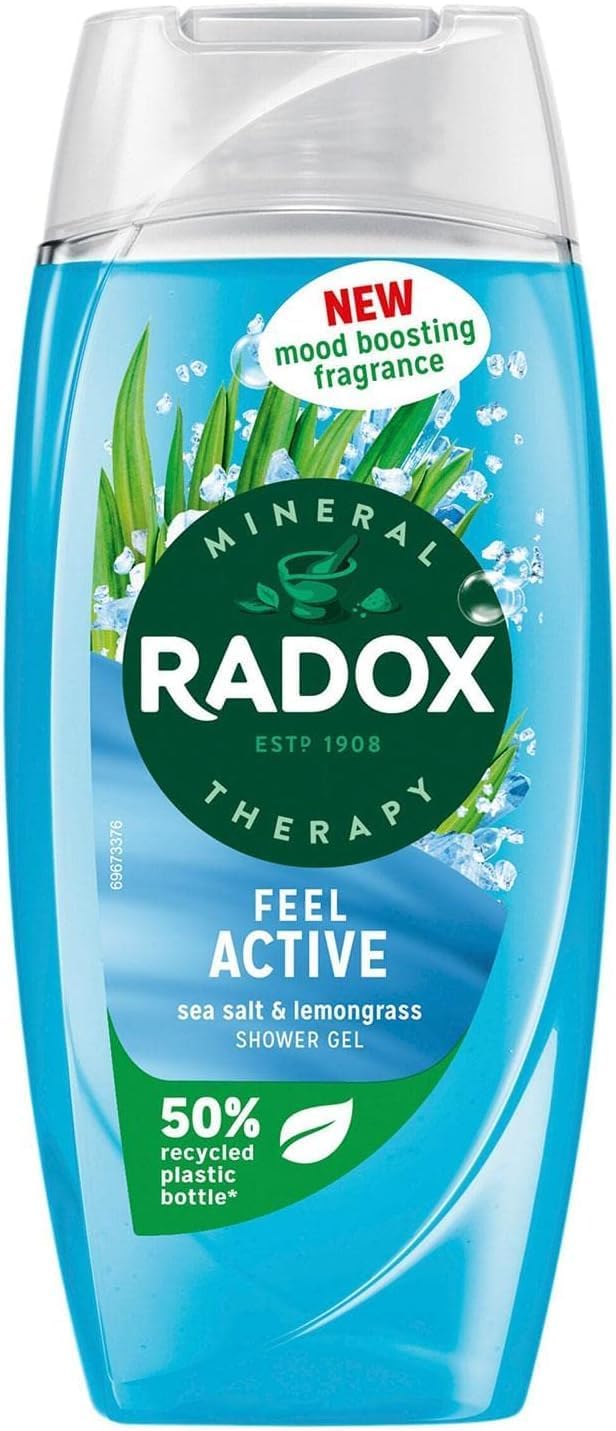 Radox Mineral Therapy Feel Active Shower Gel 6 x 225ml