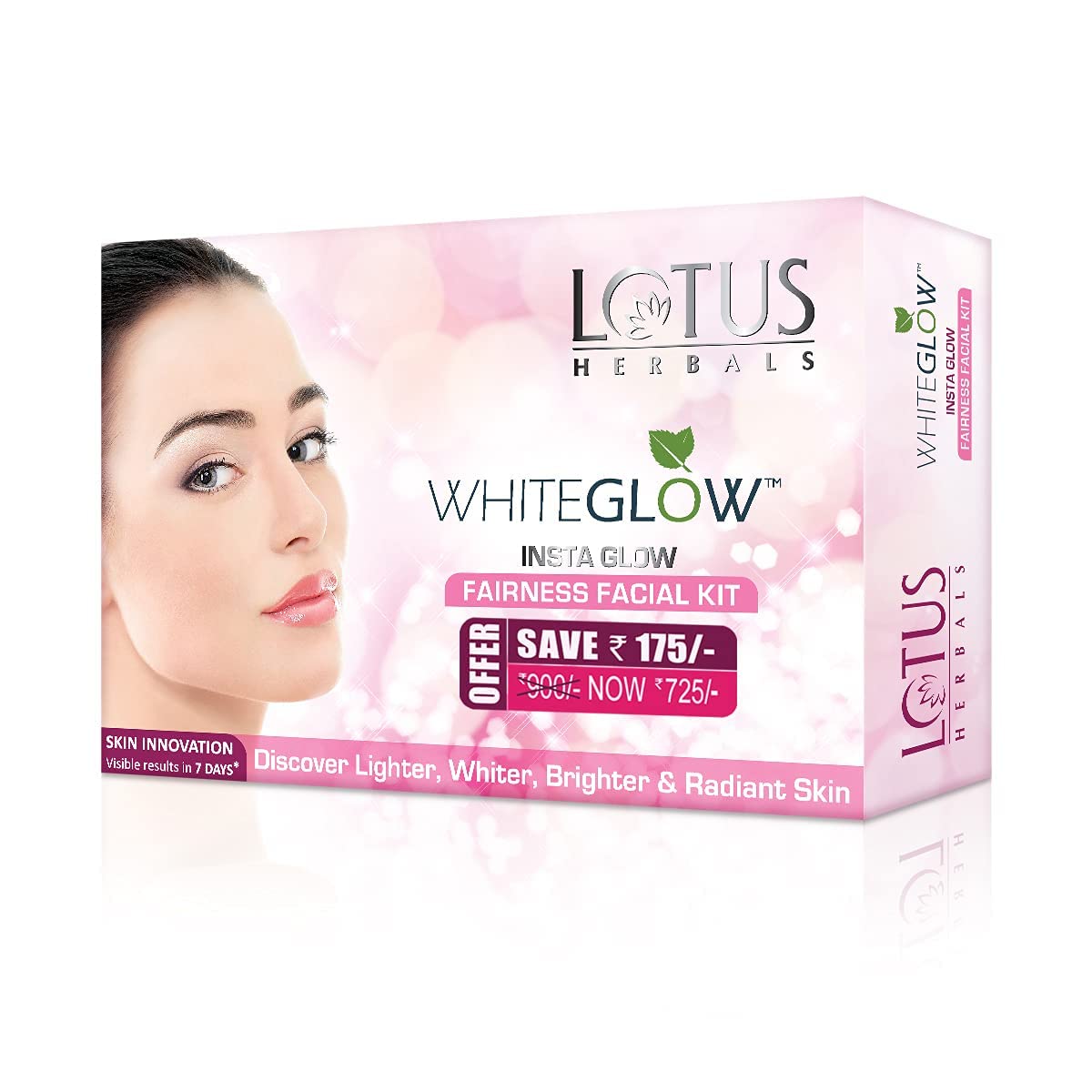 Herbals Whiteglow Insta Glow 4-in-1 Facial Kit, 40g