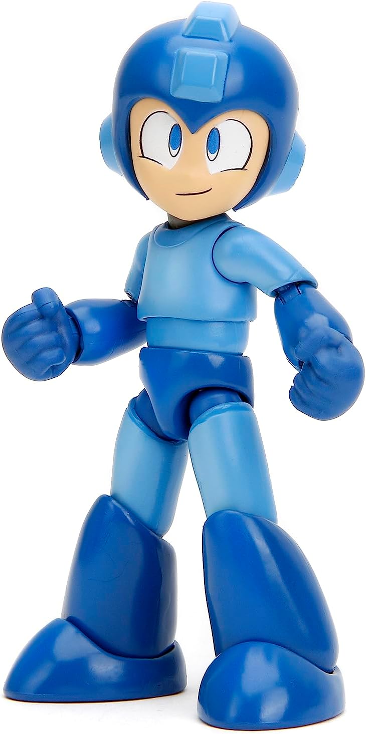 Mega Man 4" Mega Man Action Figure, Toys for Kids and Adults