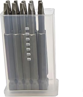 MaxTool 10PCs SQ1 x 3 Inches Identical Screwdriver Power Bits Square No 1 Tip/Point/Head 1/4" Hex Driver 6150 Alloy Steel; SQ1x3P10-6150