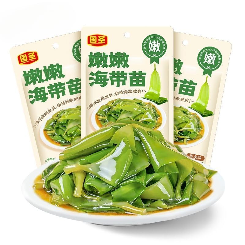 Fresh Tender Kelp,Vegetables & Side Dishes,Mala Spicy Snacks,Kimchi,Vegetarian,Mixed Noodles,Instant Meal Replacement,Pickles,Snack Food,Delicious Chinese Snacks Gifts (2bags)