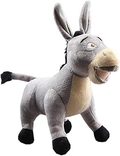 SecretCastle The Donkey Plush Toy 12'' L Stuffed Animal Donkey Plush Donkey Toy Christmas New Year (Donkey)