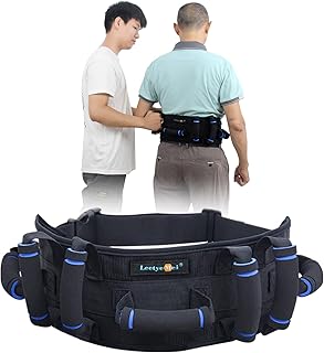Gait Belts Transfer Belt for Seniors with 7 Handles, Gate Belt for Elderly Lift Belts Quick Release Buckle, Medical Nursing Safety Patient Assist - Bariatric, Elderly, Physical Therapy