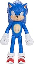 Sonic The Hedgehog 3 Ultimate Talking Sonic 12-Inch Figure, Features 30+ Iconic and Humorous Phrases and Sounds from The Movies, Light-Up Eyes and Quills