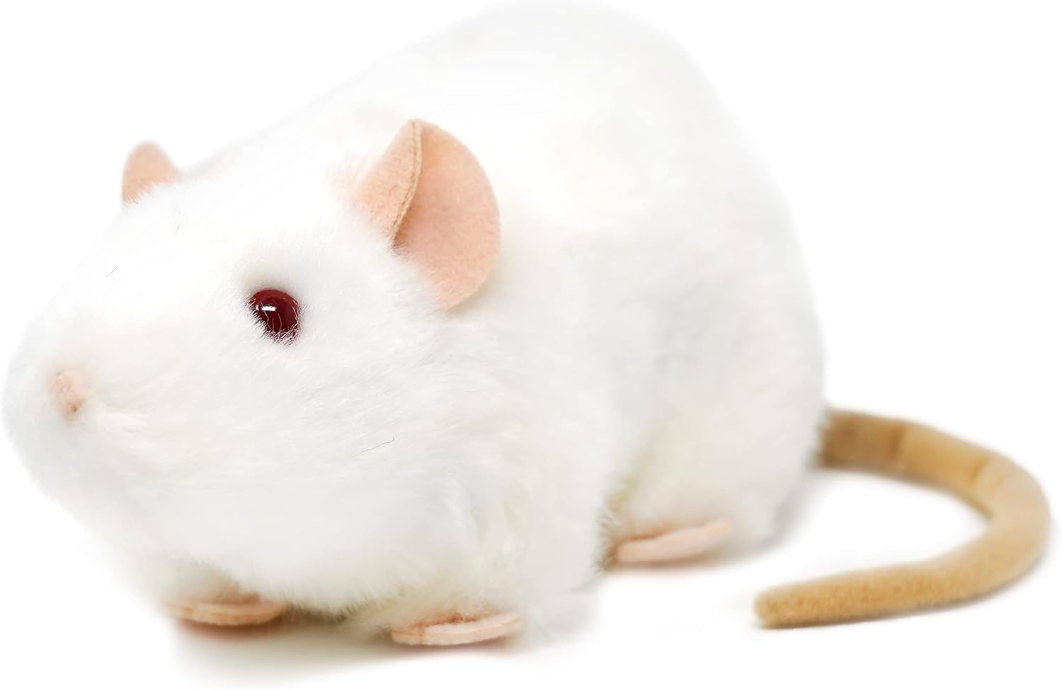 Wylie The White Rat - 7 Inch Stuffed Animal Plush