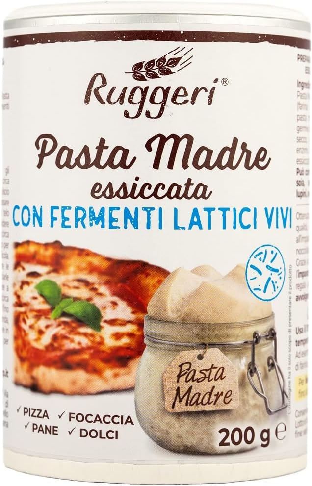 Ruggeri - Italian Dry Mother Yeast | Dried Wheat Sourdough with Yeast - Bread | Bakery - Tin 200g