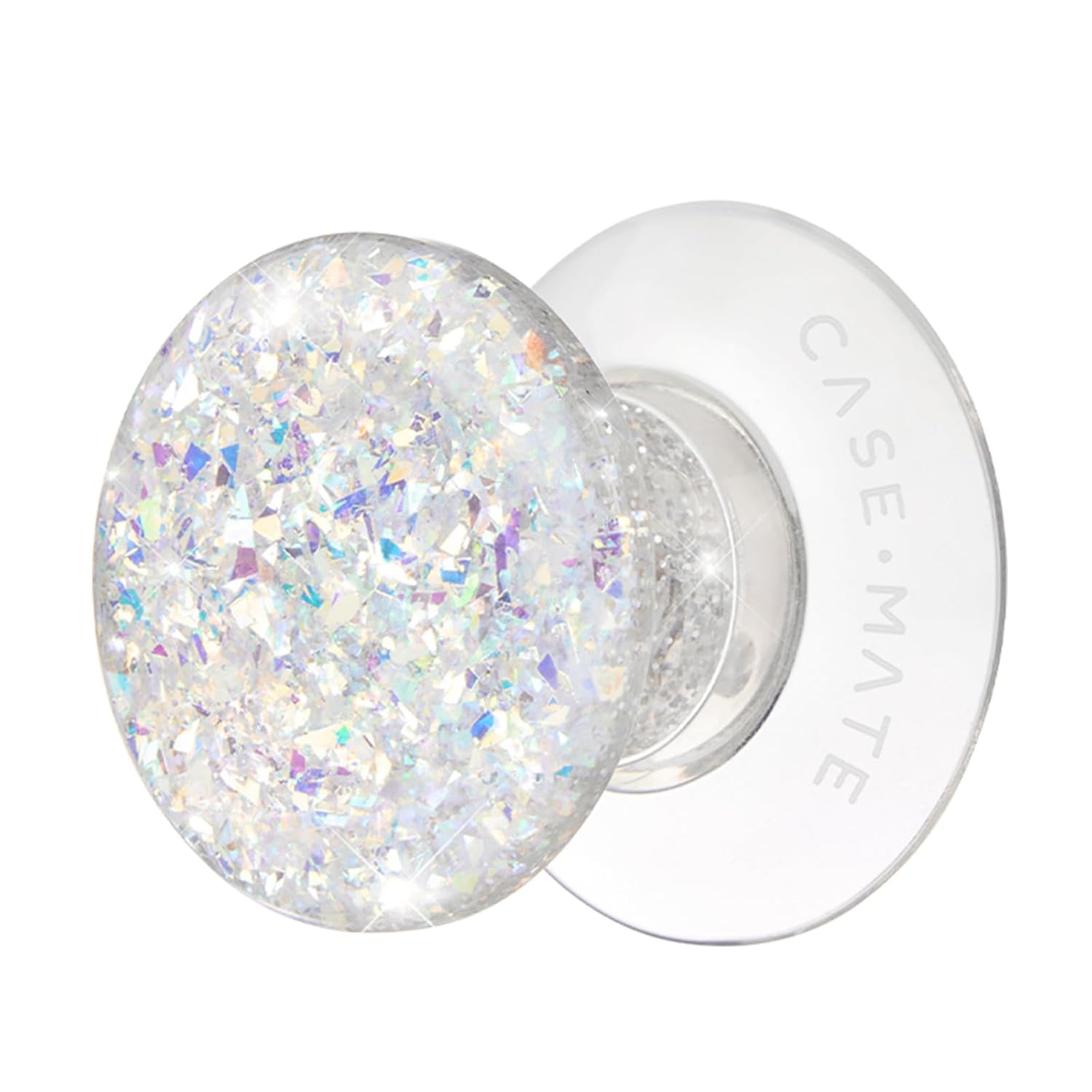 Case-Mate Minis - Cell Phone Stand/Grip - Suction Cup Cell Phone Holder [Removable for Wireless Charging] for iPhones, Android Smartphones, Kindles & More - Twinkle Stardust