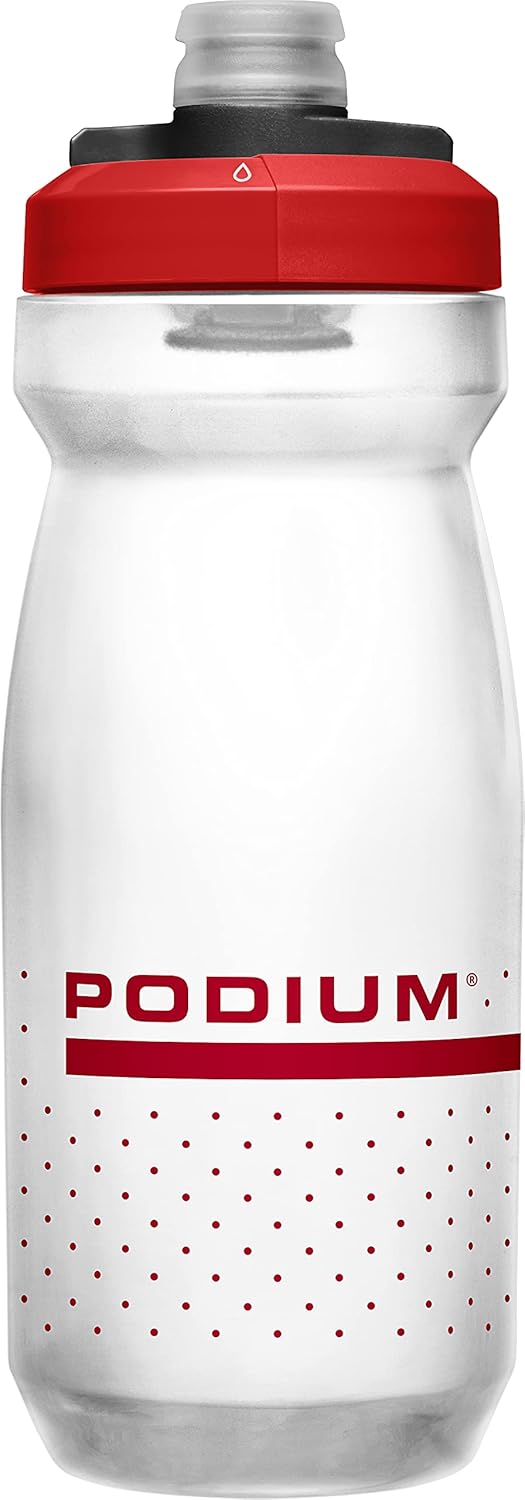 CamelBak Podium Bike Water Bottle 21oz, Fiery Red