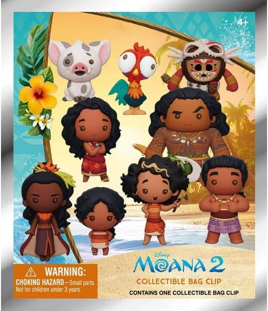 Disney Moana 2 Blind Bag Surprise - Collectible Figures & Accessories - Fun Unboxing Experience for Kids & Collectors (1 Piece)