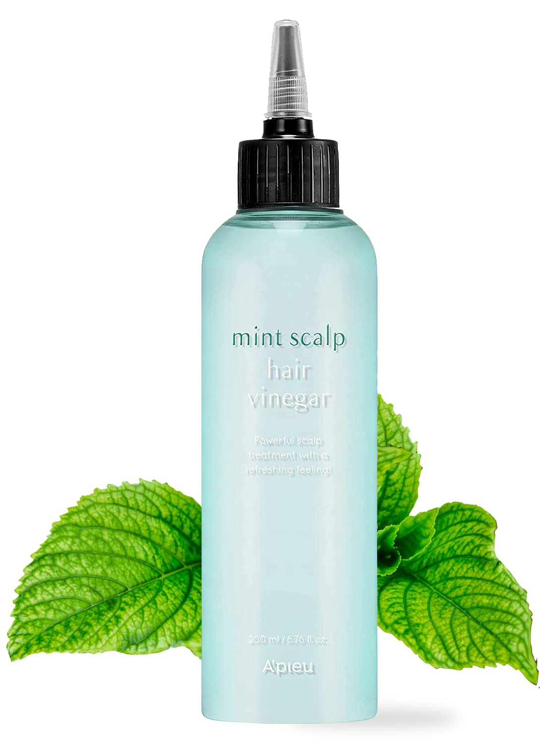 A'PIEU Mint Hair Vinegar Rince 6.76 fl oz - Advanced Scalp Treatment for Oil Control, Hydrating & pH Balancing | Clarifies & Refreshes