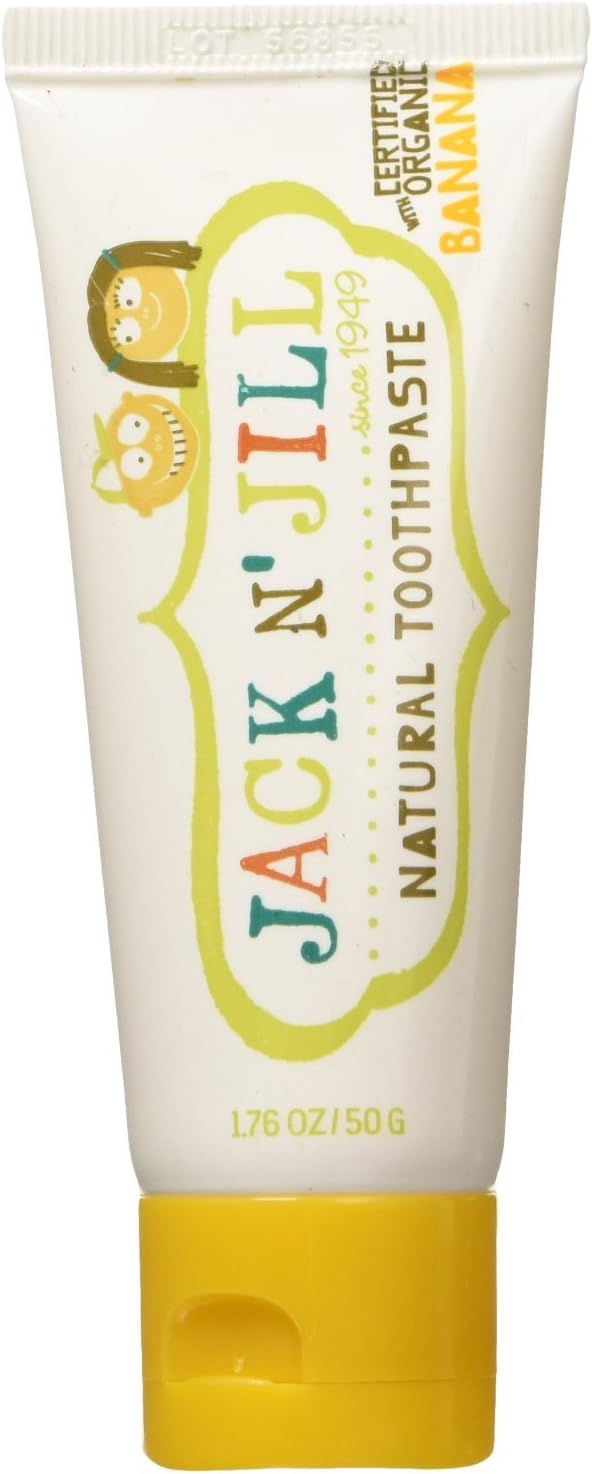 (Pack Of 3) Natural Toothpaste - Banana | JACK AND JILL KIDS