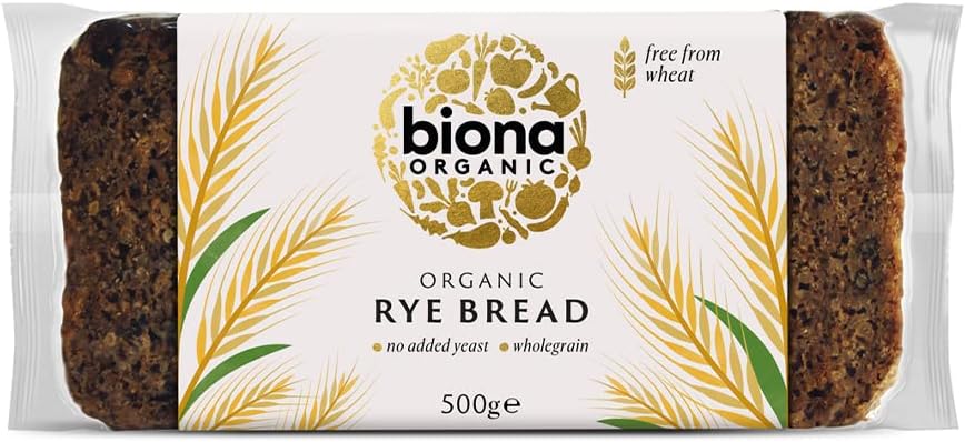 Biona Rye Bread Organic 500g (Pack of 7)