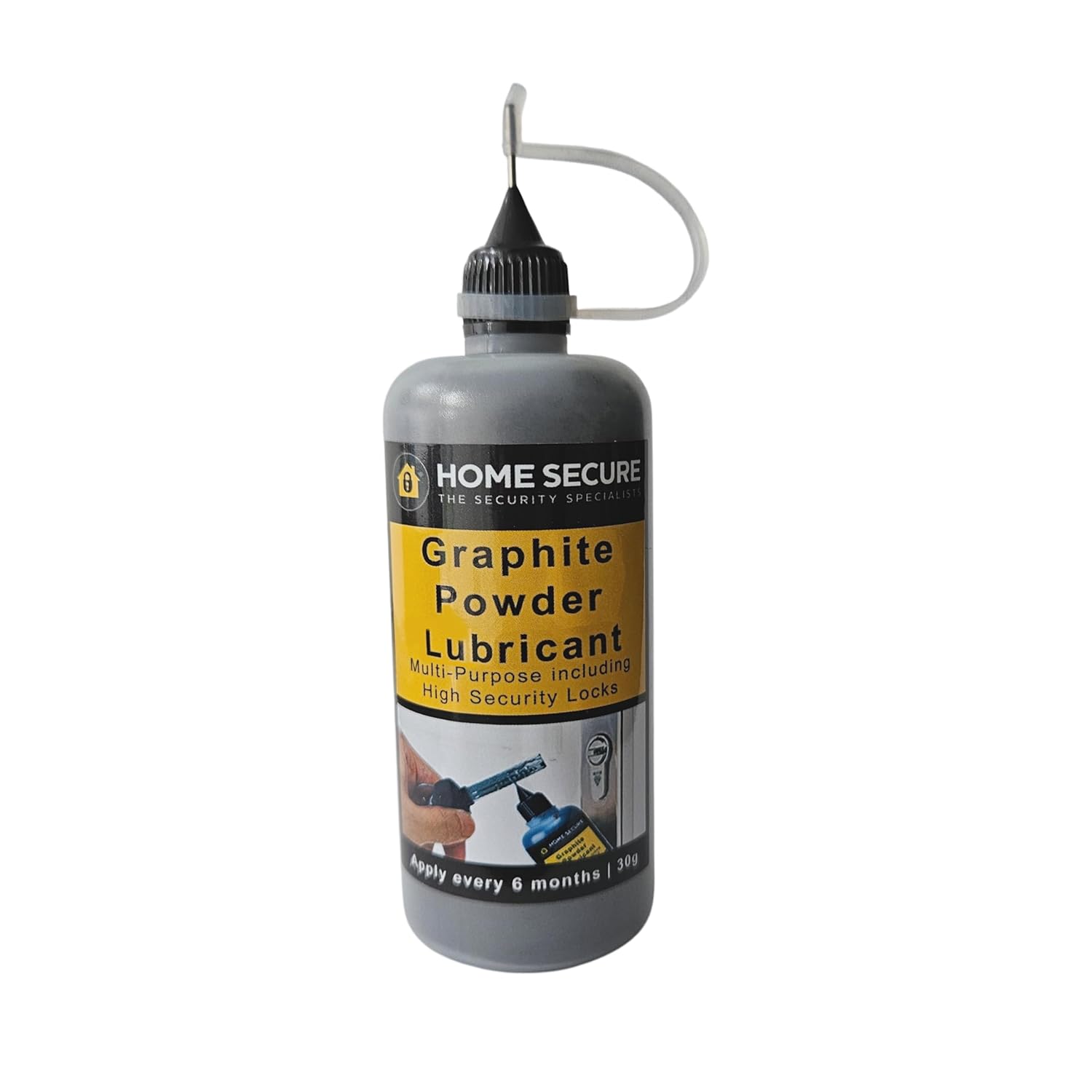Home Secure™ Graphite Powder Lubricant for High Security Cylinder Locks