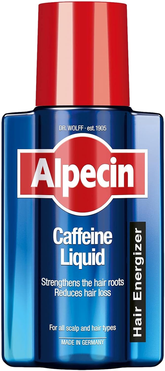 Alpecin After Shampoo Caffeine Liquid 6.76 fl oz I Topical Solution for Men's Thinning Hair I Promotes Natural Hair Growth I Sulfate Free with Concentrated Caffeine