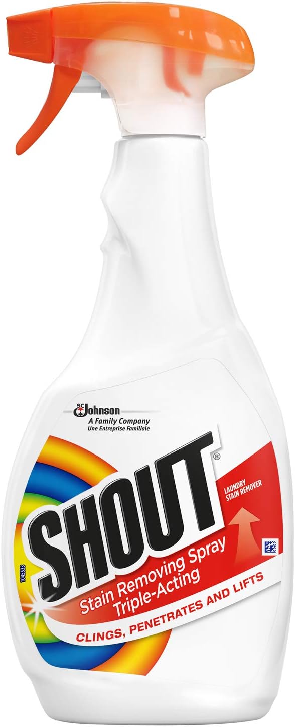 Shout Triple-Acting Stain Removing Spray 500ml, Pack of 12