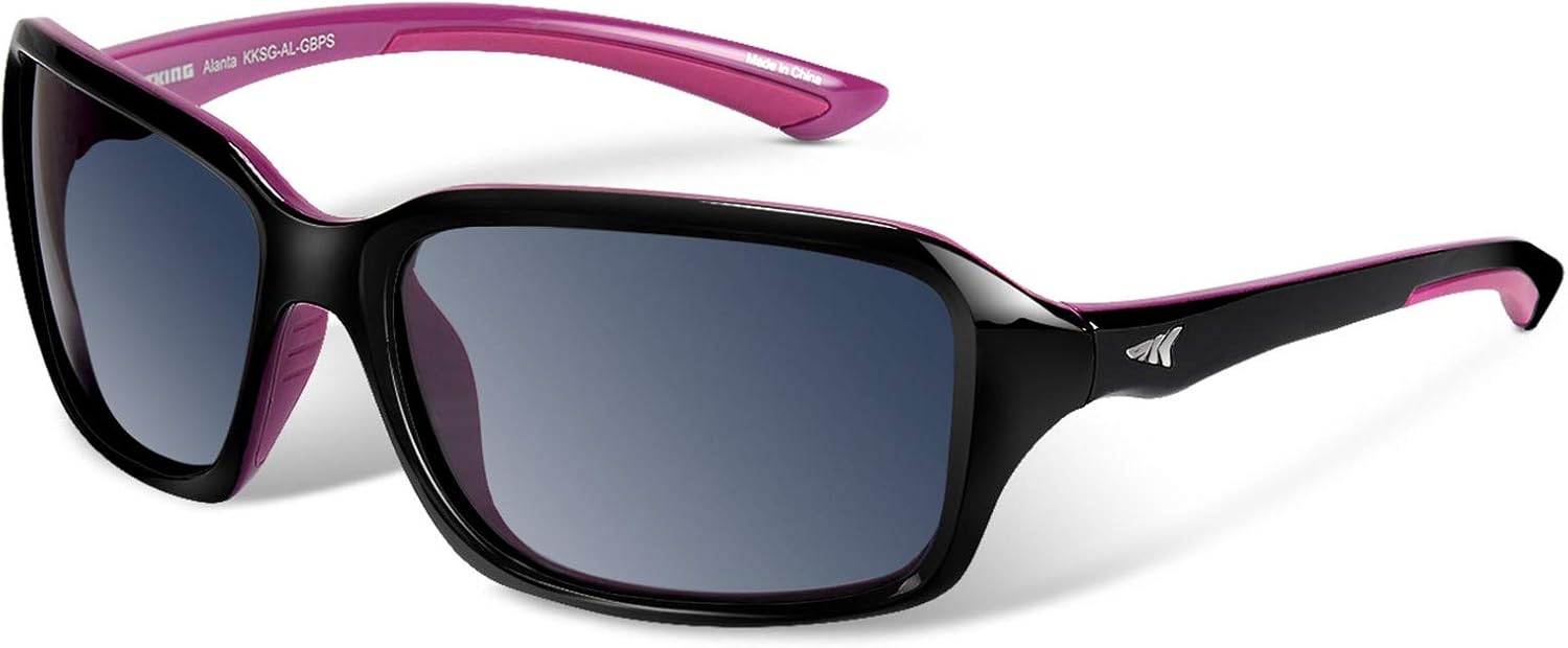 KastKing Alanta Polarized Sport Sunglasses for Men and Women, Ideal for Driving Fishing Cycling and Running,UV Protection
