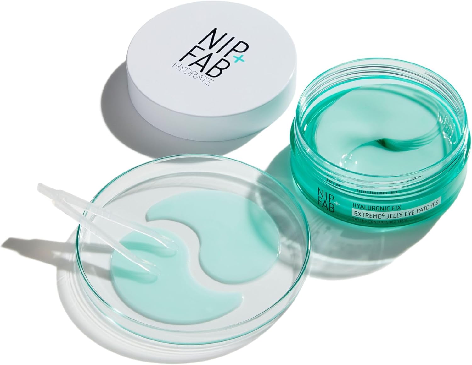 Nip + Fab Jelly Eye Patches for Under Eye, Plumping and Rehydrating, Remove Signs of Tiredness, Instantly Reduce the Appearance of Wrinkles