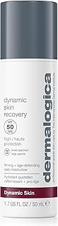 Dermalogica Dynamic Skin Recovery SPF50, Anti-Aging Face Sunscreen Moisturizer, Medium-Weight Non-Greasy Broad Spectrum