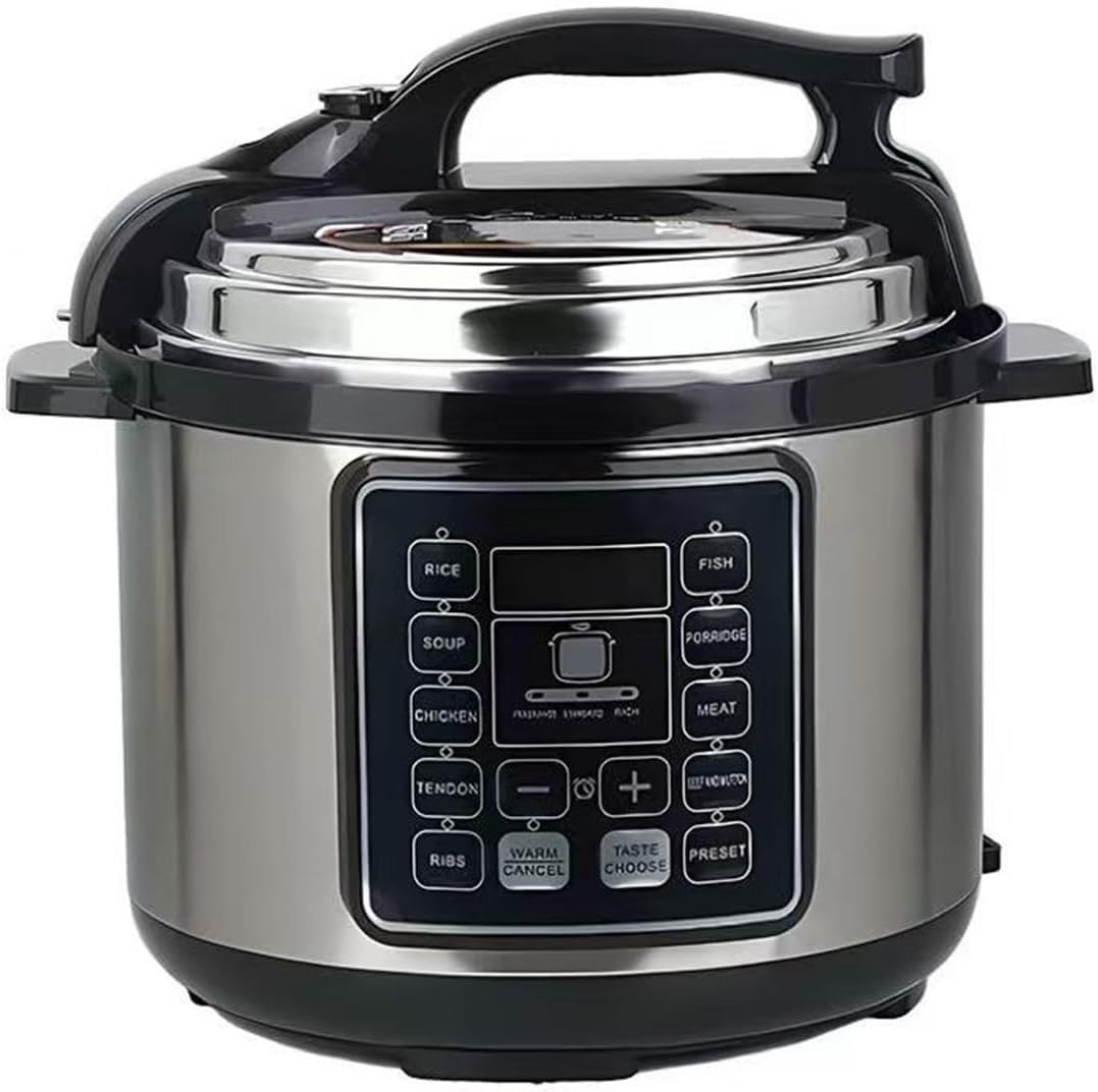 10-in-1 Electric Digital Pressure Cooker,Slow Cooker, Steamer,Pressure Cooker & More Large Family 6L Stainless Steels Inner Pot Non-Stick (2)