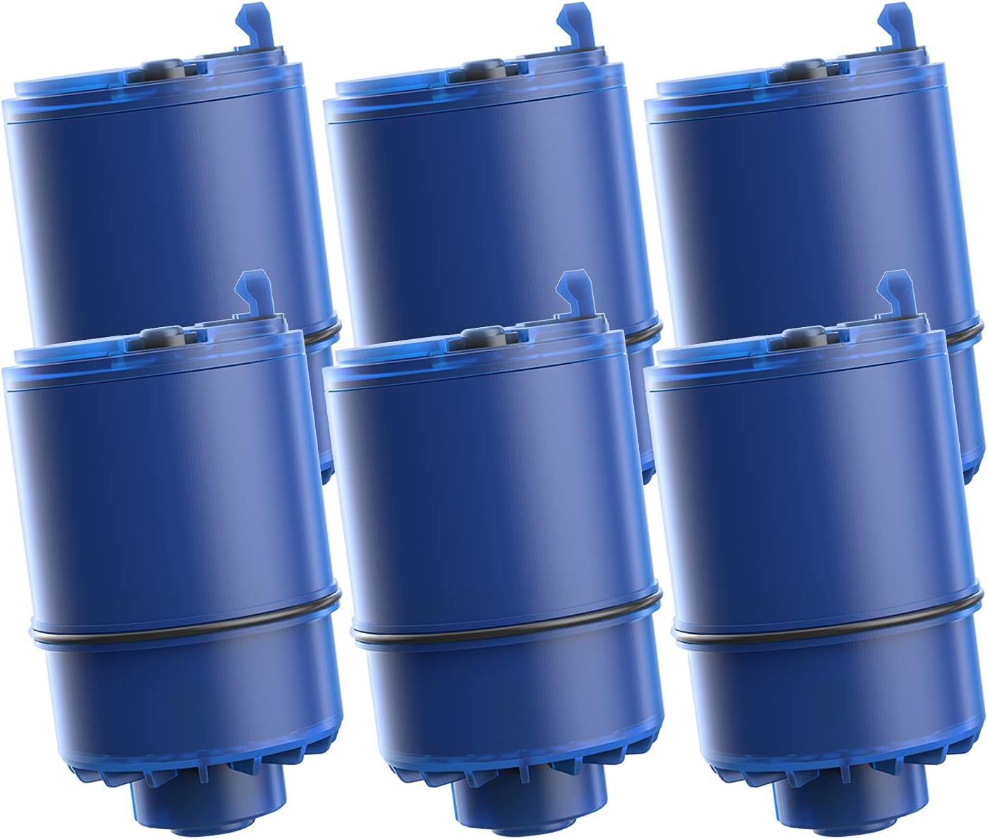 6 Pack Faucet Filter Replacement for All PUR®Plus, PUR® Water Filter Replacement, Pur® Filter Replacement RF-9999®, NSF 42 Certified, 1800-Gallon Long Lifespan, AQUA CREST