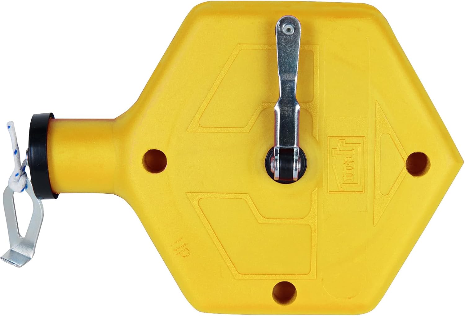 M-D Building Products 00800 ABS Tuff Line™ Contractor Chalk Reel, Durable and Reliable Chalk Line for Precision Marking, Ideal for Construction & Carpentry Projects (0.06 in. x 100 ft, Yellow)