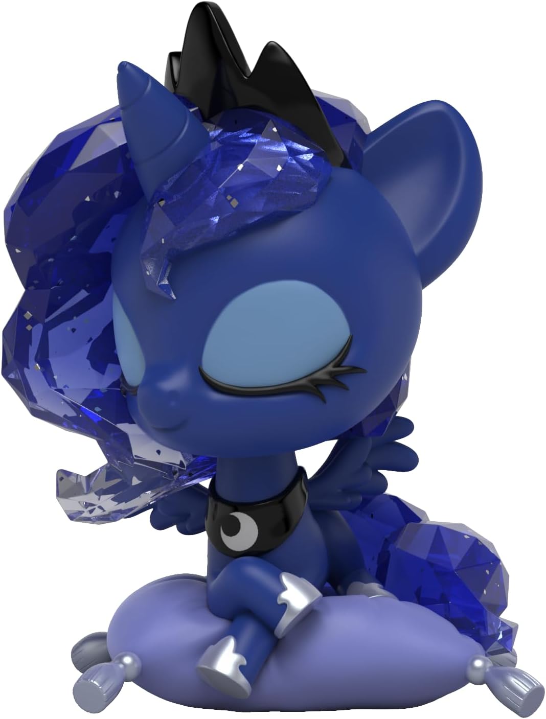 Mighty Jaxx My Little Pony Kwistal Fwenz: Princess Memories Edition | Princess Luna 6 Inch Collectible Figurine