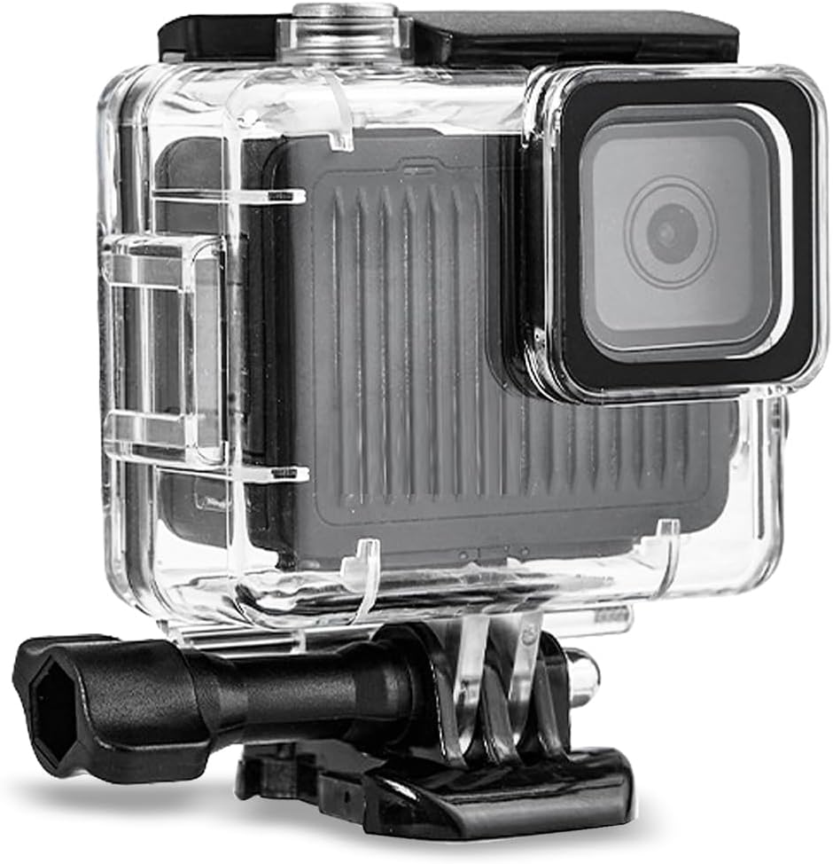 Waterproof Case for GoPro Hero 4K, 196FT/60M Underwater Dive Housing with Accessories - Durable Protective Case for GoPro Hero 4K Action Camera, Snorkeling, Surfing & Extreme Sports