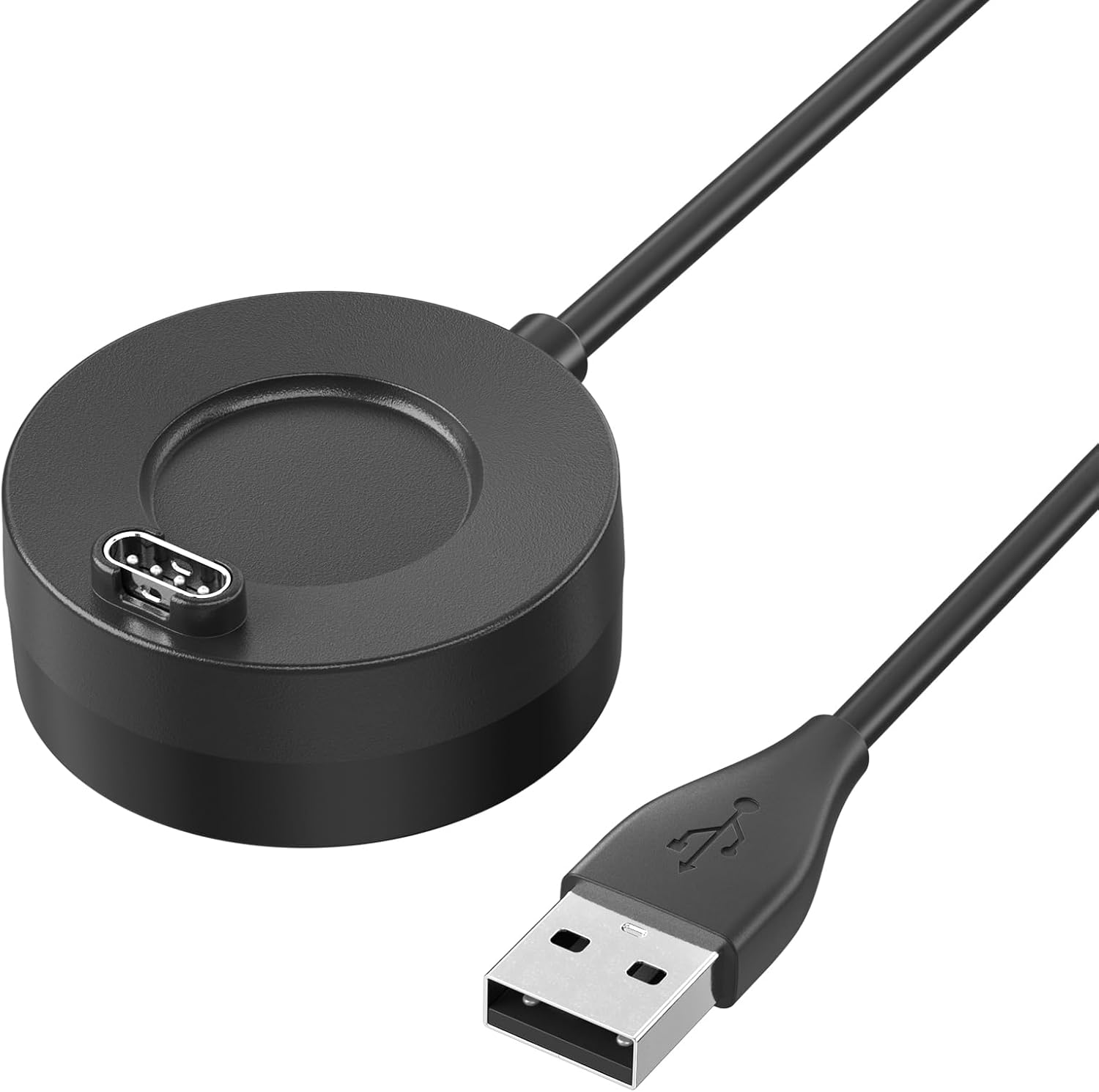 Charger Cable Compatible with Garmin Forerunner 255/Forerunner 55/Forerunner 245 Music/Forerunner 945/935/245/245M/45/45S, 100cm USB A Charging Cable Replacement for Garmin Fenix 7/Fenix 6/Fenix 5(1)