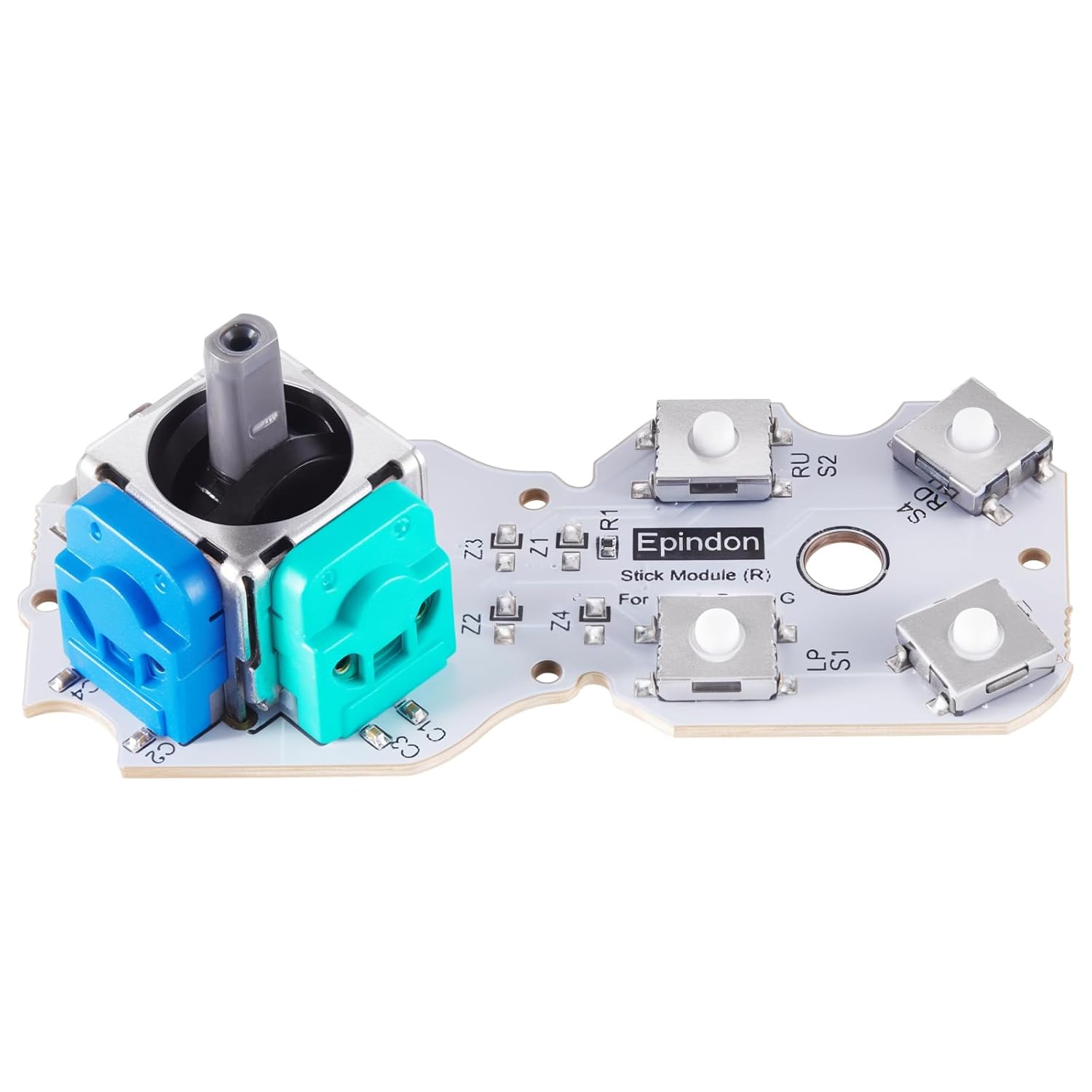 Epindon Hall Effect Stick Module with Tactile Switch for Victrix Pro BFG/BFG Reloaded Wireless Controllers (Both PS5 and Xbox Version) Conductive Rubber is NOT Required - Right Stick 80G