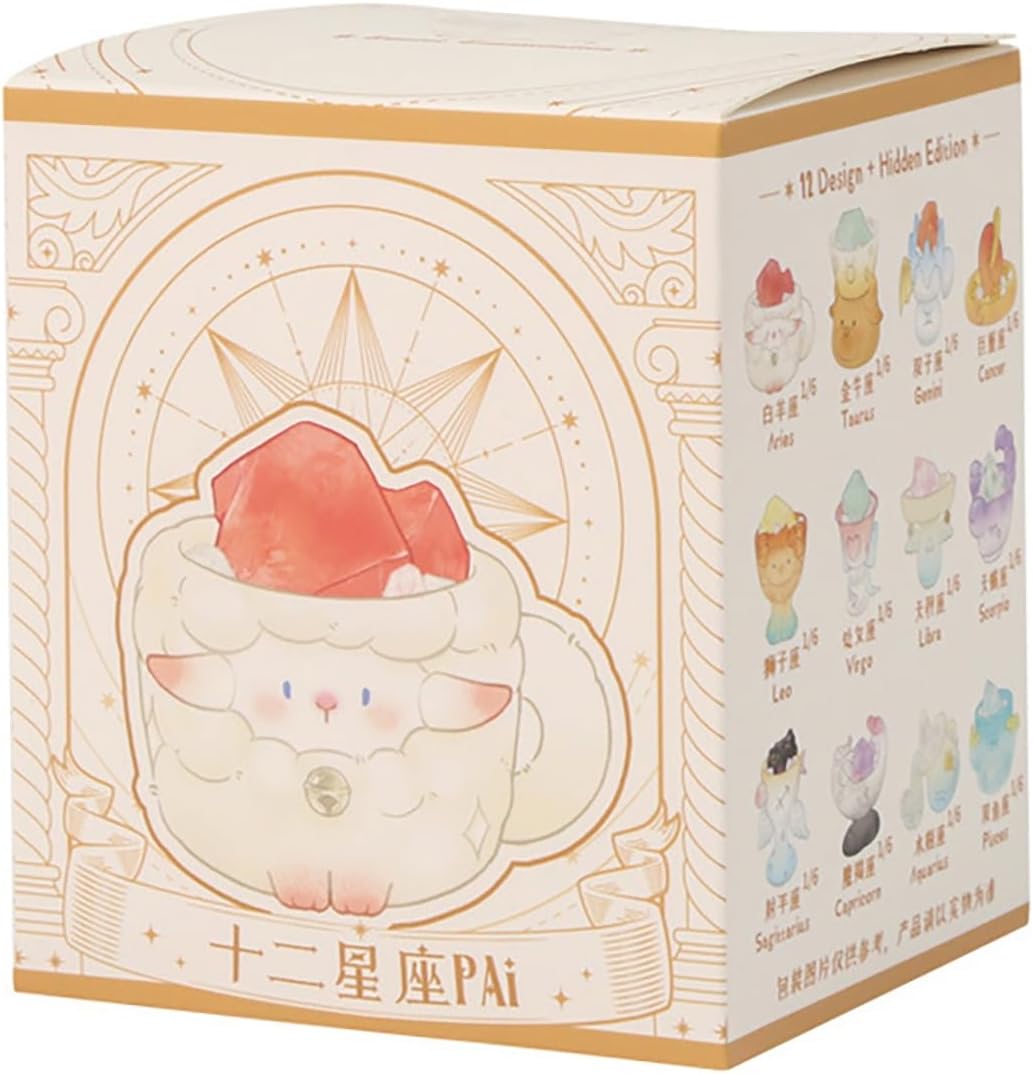 Ucuse Blind Box Figures Diamond Crystal Cat Theme, Surprise Mystery Bag Random Design Action Figures Figurine Collectible Home Desk Car Decoration, Birthday Christmas New Year Gift, Single Box