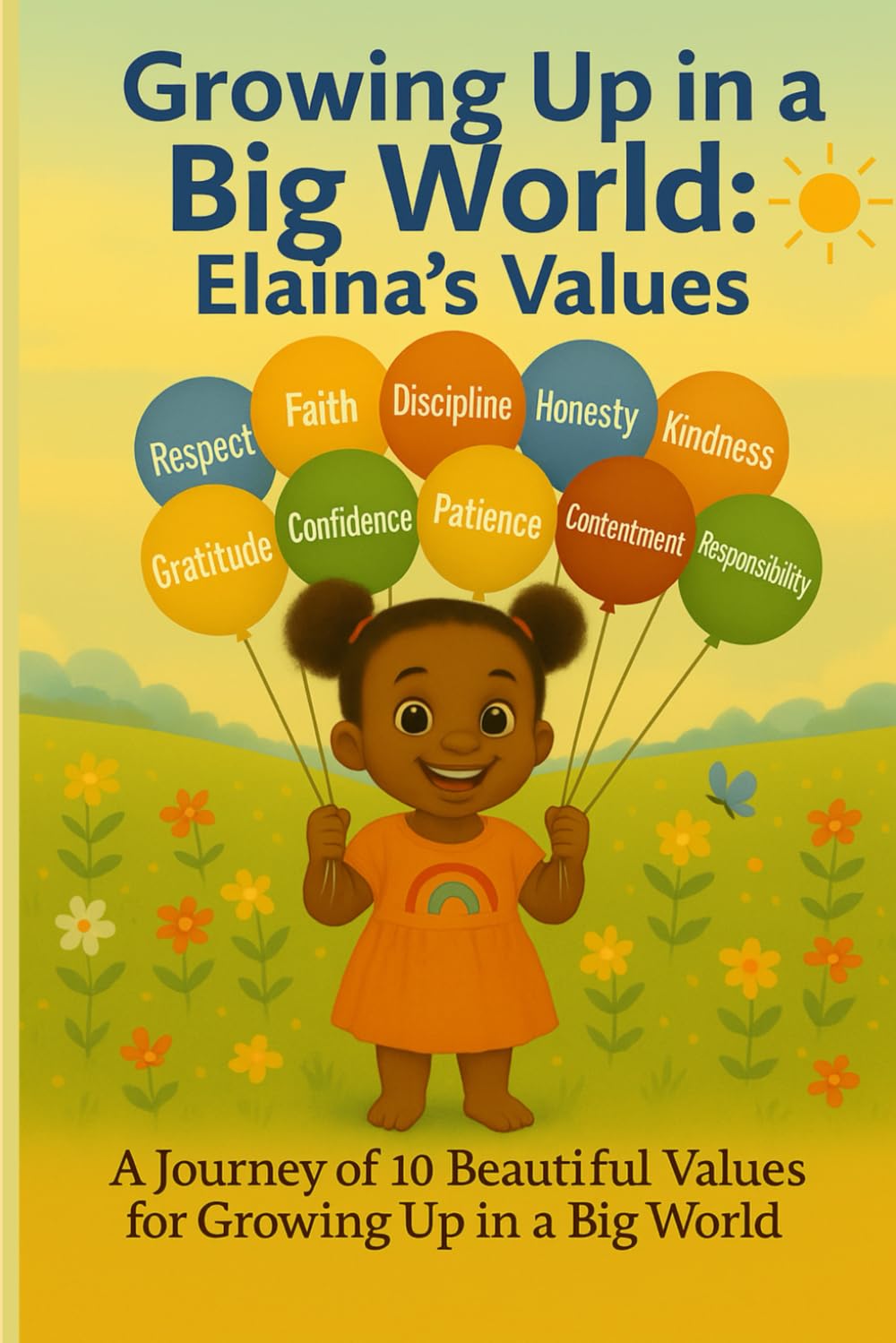 Growing Up in a Big World: Elaina's Values: A Journey of 10 Beautiful Values for Growing Up in a Big World