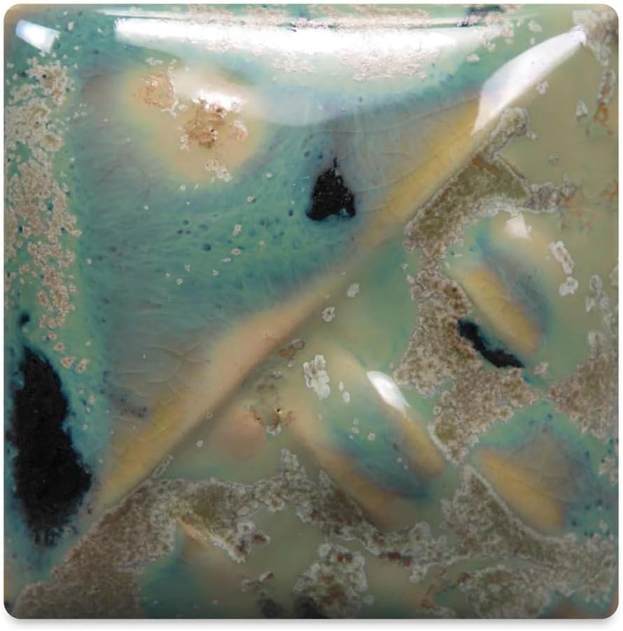 Mayco Stoneware Crystal Glaze - Aurora Green, Pint