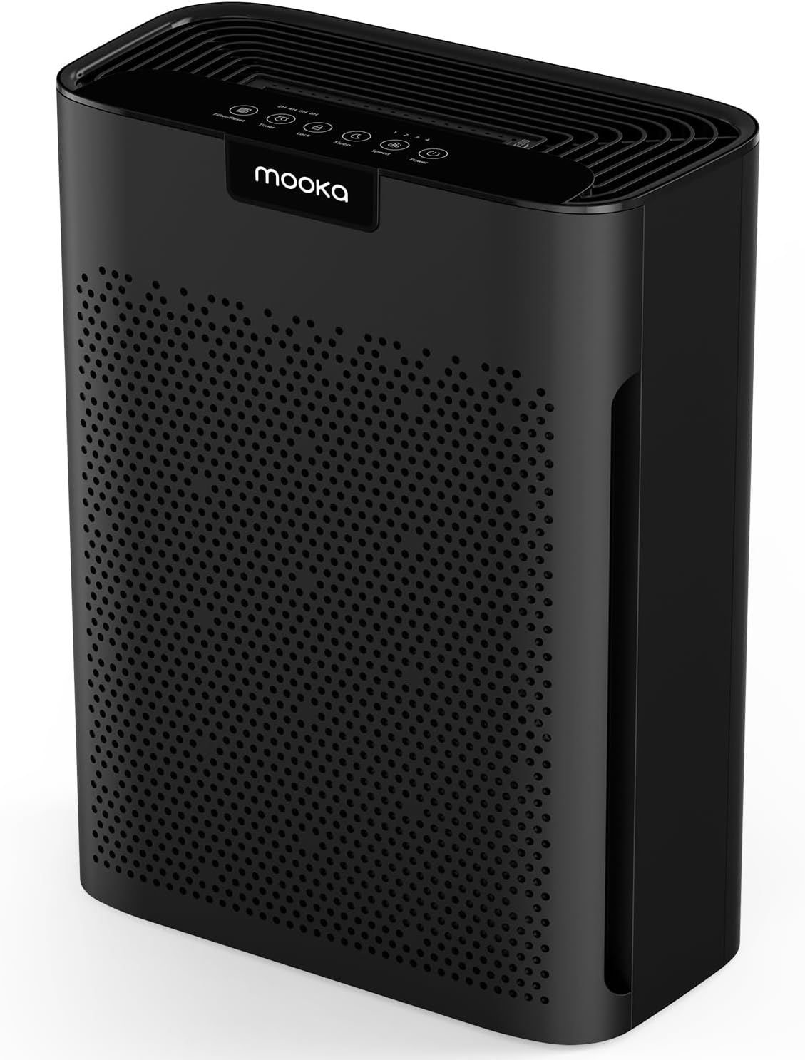 Air Purifiers for Home Large Room 2200 Ft² with Washable Filters, MOOKA HEPA Filter Pet Air Purifier for Bedroom with Fragrance, Air Cleaner for Smoke Dust Pollen Pets Hair Odor, KJ190L Black