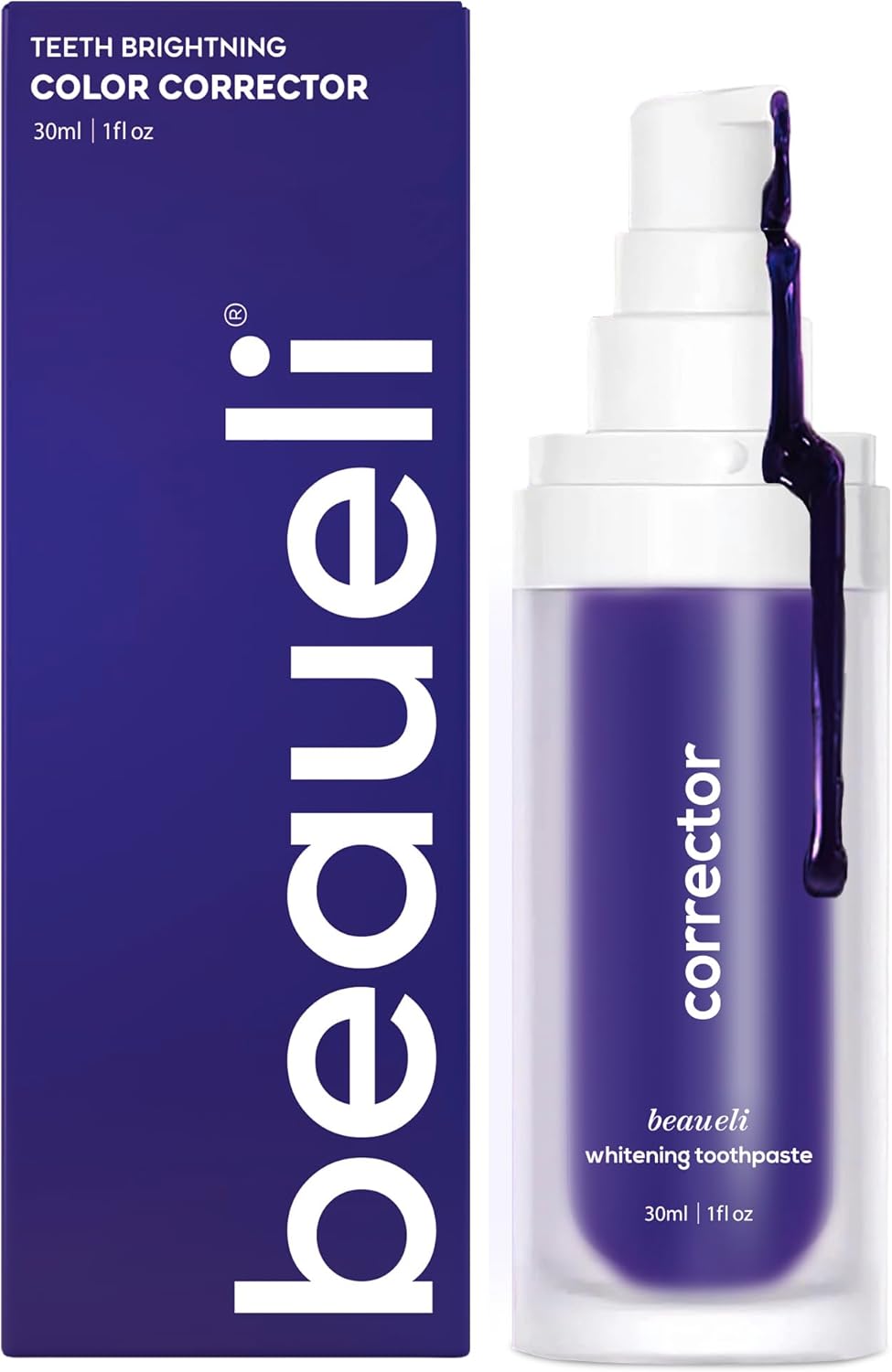 Purple Whitening Toothpaste for Adults - Teeth Whitening, 30ml